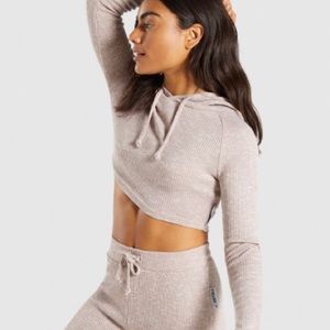 Gymshark slounge set in tan